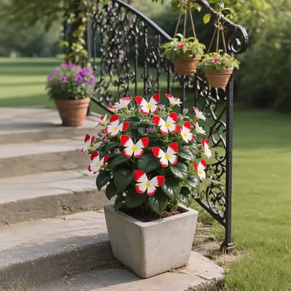 🏆 50K+ SOLD! 🦋🌸 Moonlight Butterfly Flower Seeds – Fall & Winter Planting, Perennial Blooms & Stunning Garden Elegance 🍂