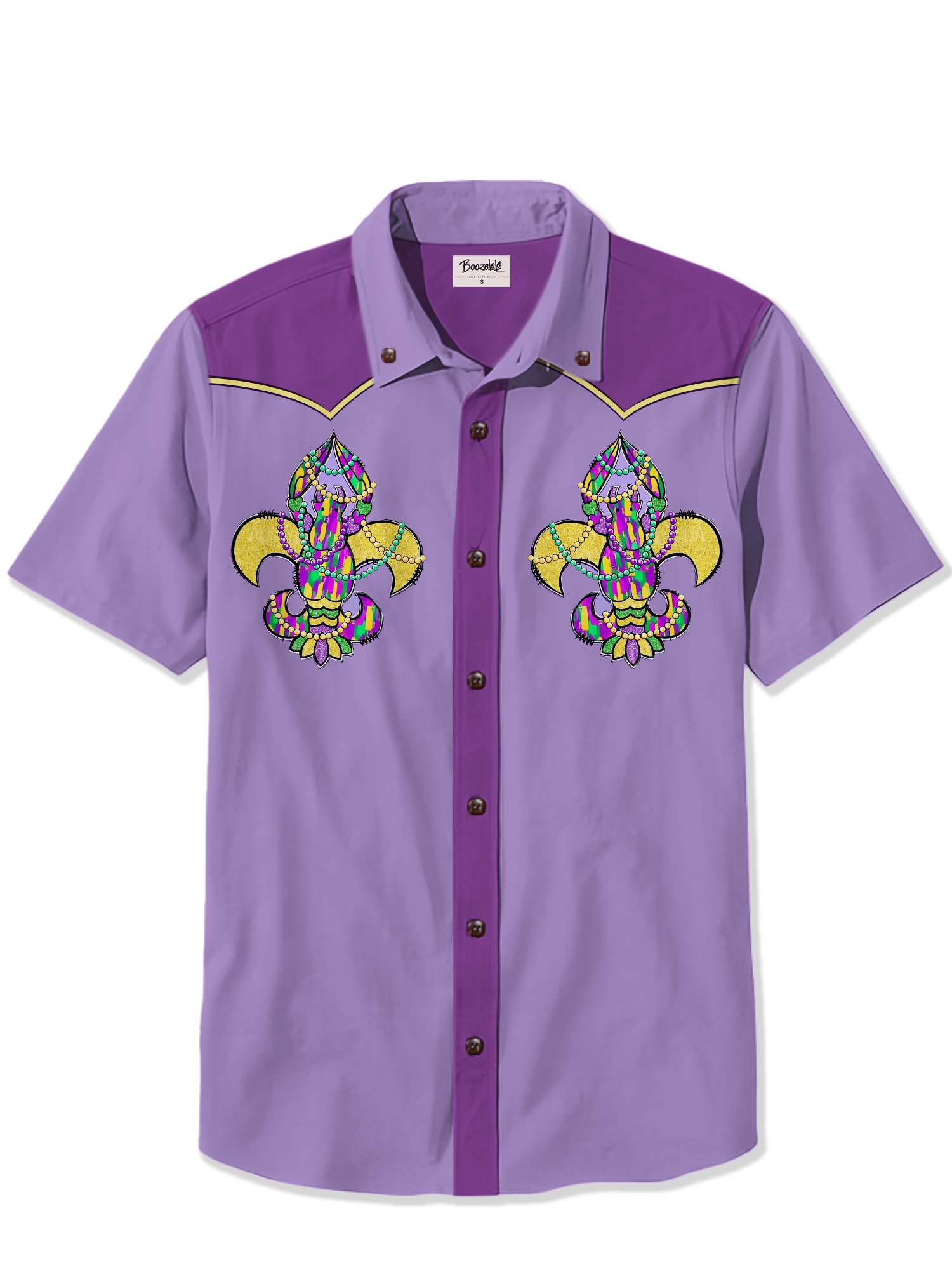 Mardi Gras Lobster - 100% Cotton Shirt