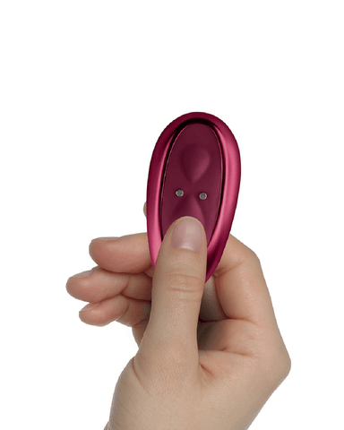 Pornhint Ruby Glow Blush External Grinding And G-Spot Vibrator