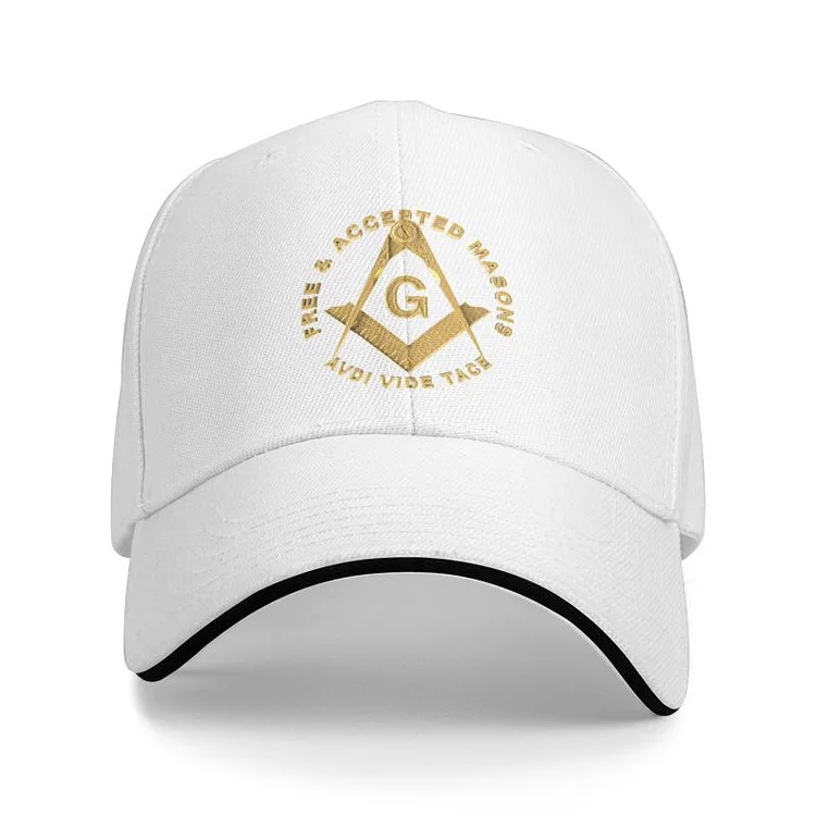 Punk Masons Masonic Freemason Baseball Cap Women Men Adjustable Mason Freemasonry Dad Hat Outdoor