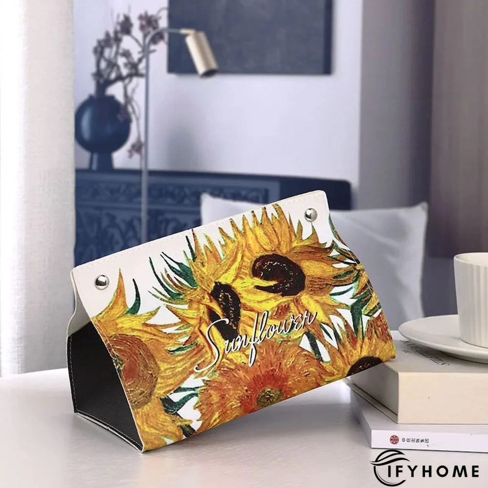 Oil Painting Tissue Box | IFYHOME