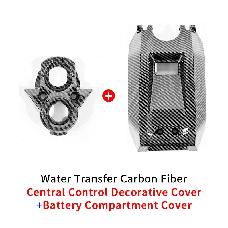 For Sur Ron X Whole Bike Carbon Fiber Full Bike Fender Rear Mudguard Battery Compartment Cover Sur Ron Water Transfer Parts