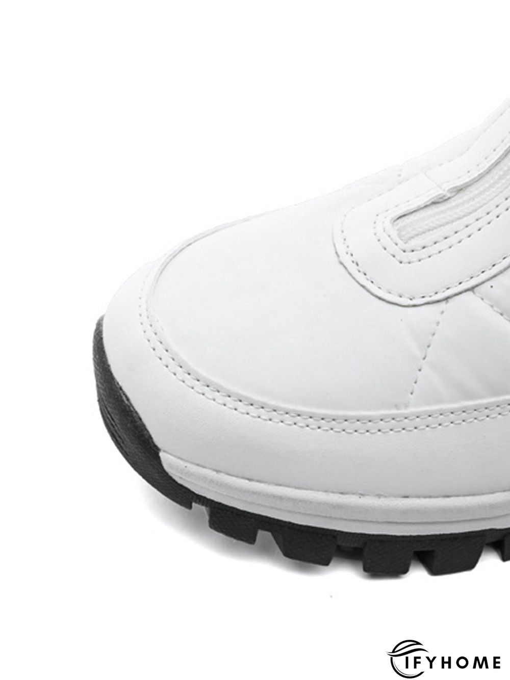 Winter Front Zip Thermal Lined Outdoor Snow Boots | IFYHOME