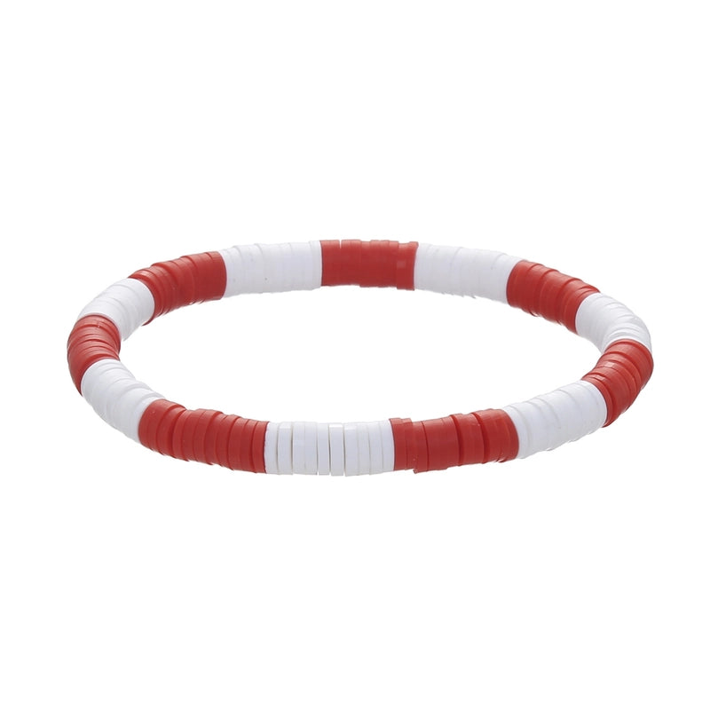 Christmas Bracelet Santa Claus Christmas Tree Peach Heart Snowflake Soft Bracelet