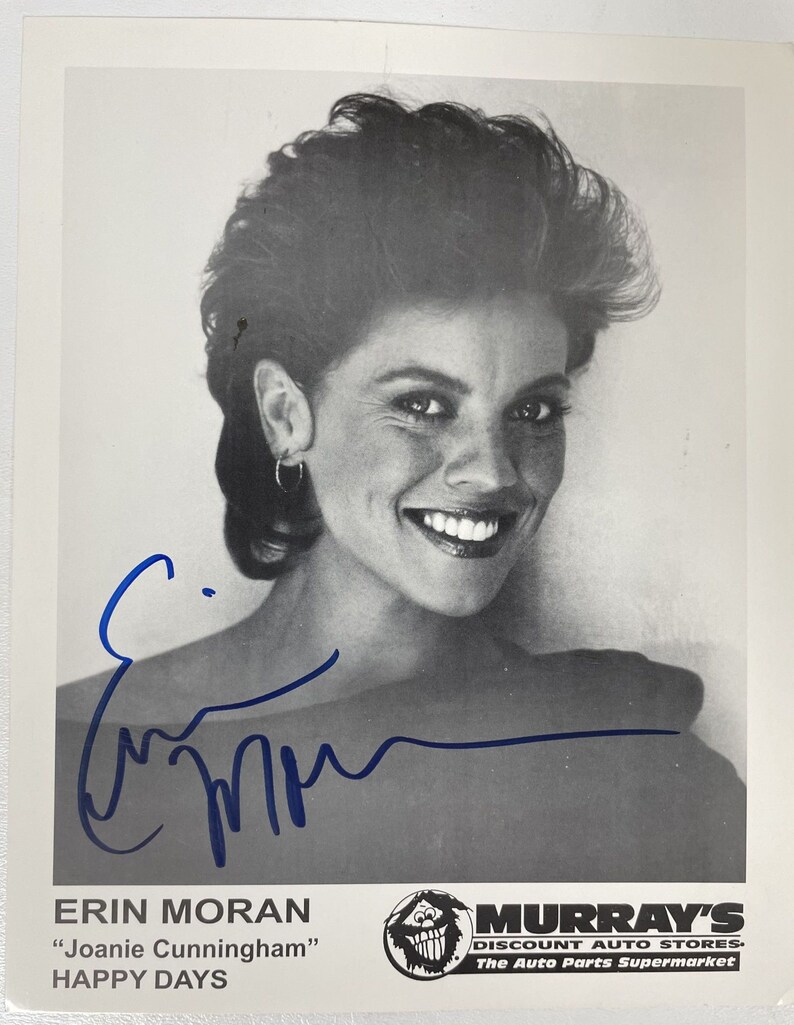 Erin Moran (d. 2017) Signed Autographed Happy Days