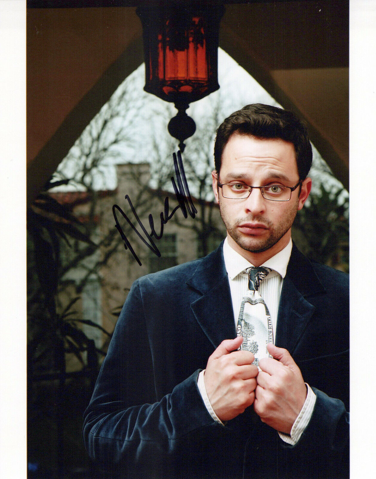 Nick Kroll head shot autographed Photo Poster painting signed 8x10 #2