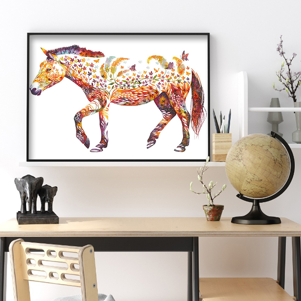 

Multi-Size) Horse - Round/ Diamond Painting, 30x40, 501 Original