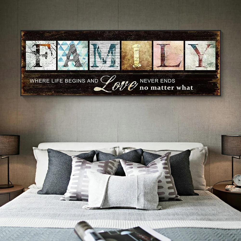 11ct 3-Strand Stampted Cross Stitch - Family(90*30cm)