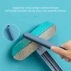 Brosse de nettoyage d'&eacute;cran de fen&ecirc;tre Double face