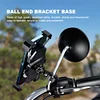 Ball Head Adapter 17mm 25mm Ball Mount Holder GPS Bracket Motorcycle Accessories
