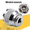10-19mm Adjustable Hex Universal Socket Torque Ratchet Adapter Wrench Head