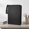 Embroidery Floss Organizer 50 Clear 9-Pocket Pages Waterproof Zip Trading Card Binder Holds 200+ Thread for Embroidery & Craft Supplies