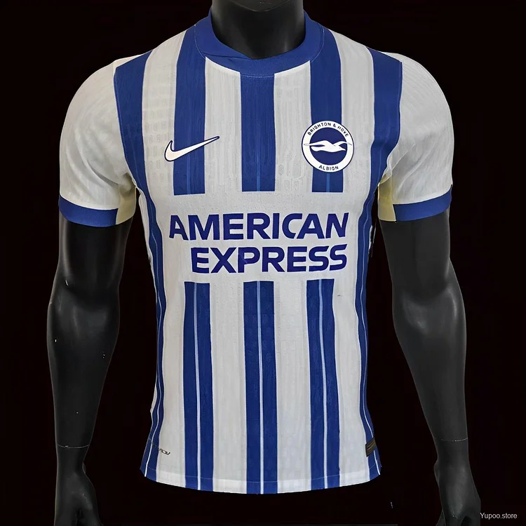 Player Version 24/25 Brighton Hove Albion Home Jersey 1:1 Thai Quality