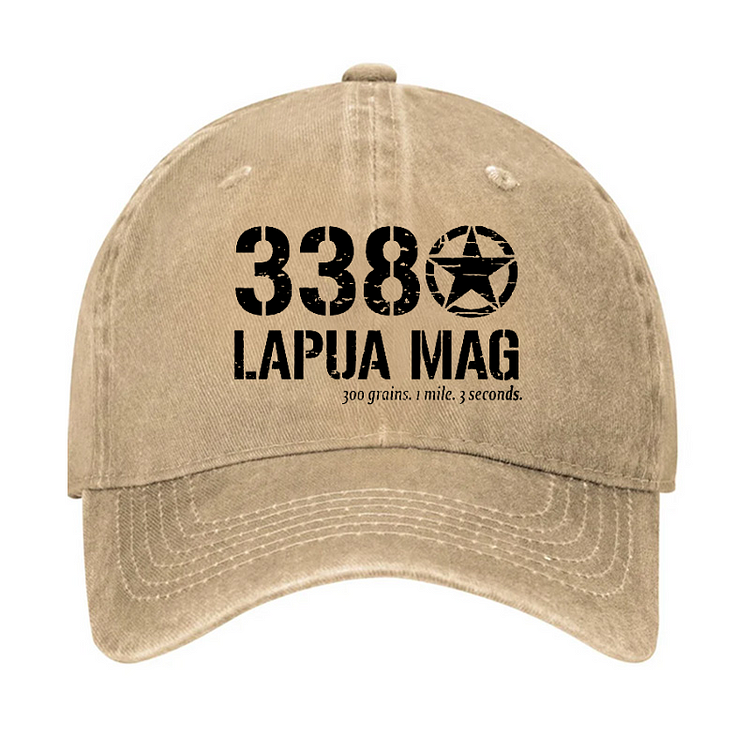 338 Lapua Mag 300 Grains 1 Mile 3 Seconds Hat
