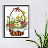 5D DIY Partial Special Shaped Drill Diamond Painting Easter Egg Basket 30x40cm
