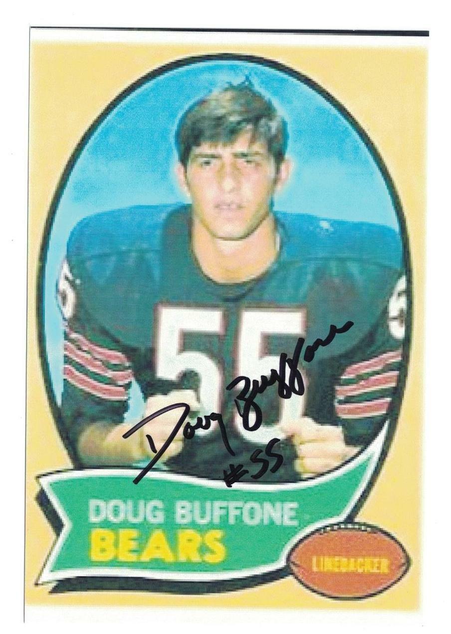 Doug Buffone Signed Autographed 4 x 6 Photo Poster painting Chicago Bears B