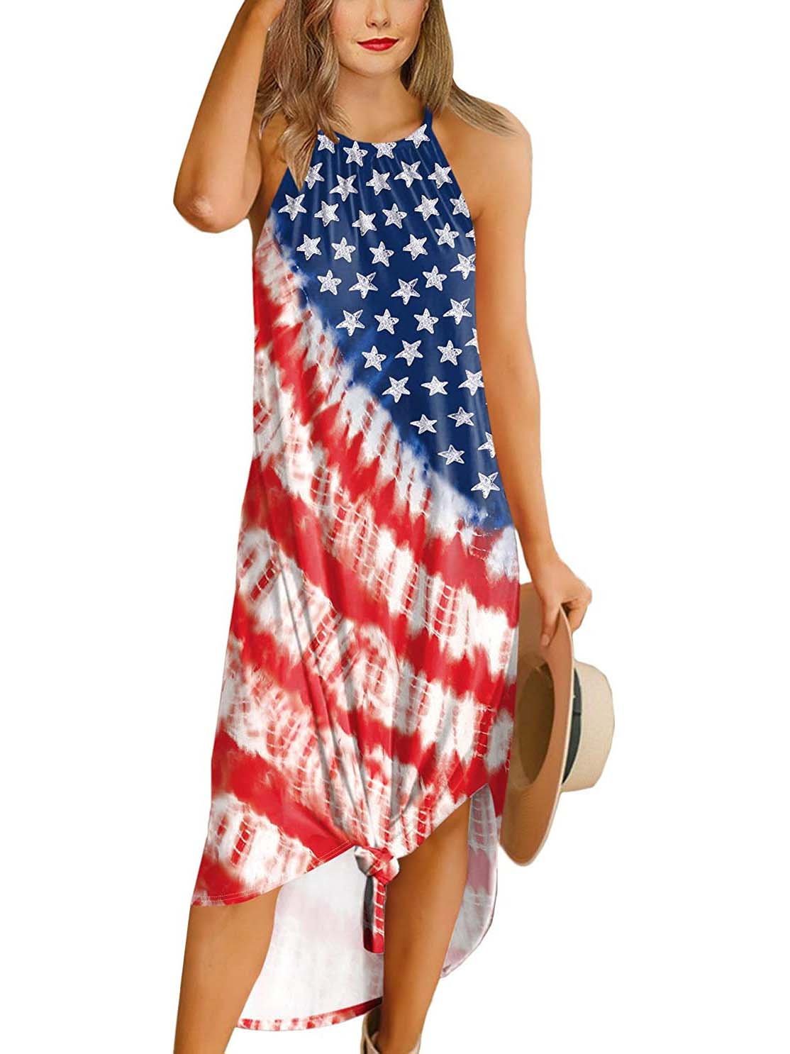 Women's Scoop Neck Sleeveless Dress