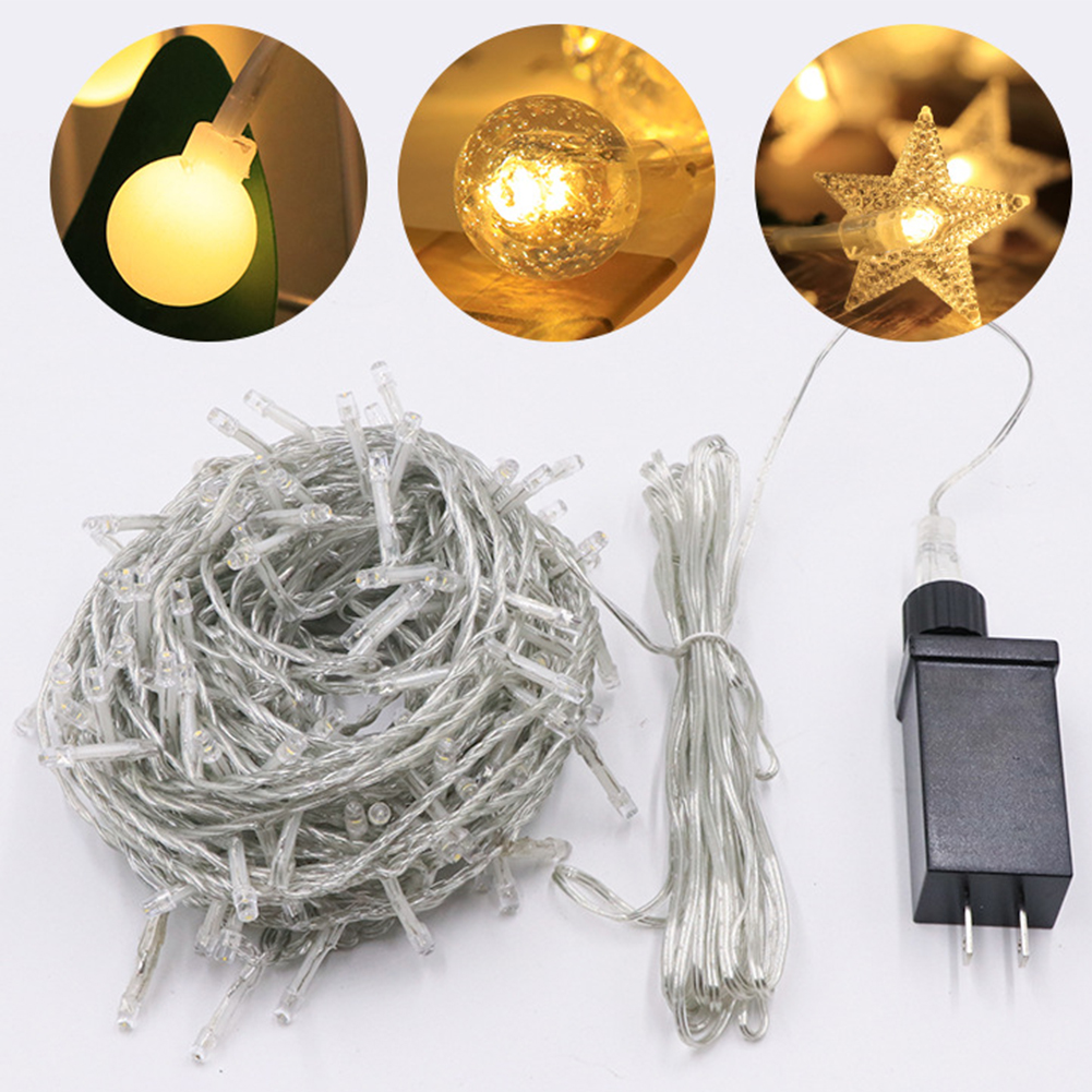 

LED White Ball Bulb Colored String Light Home Decoration, 501 Original