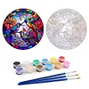 Hummingbird Glass Painting-Paint by Numbers Acrylic Painting 40*40CM(HOT)