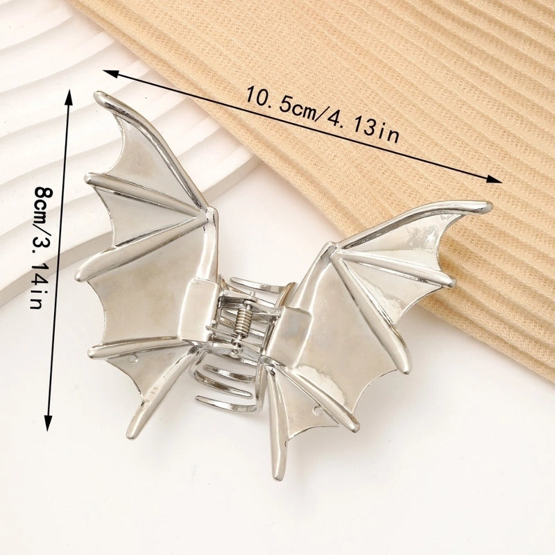 Halloween Cute Funny Women’s Bat Metal Hair Claws