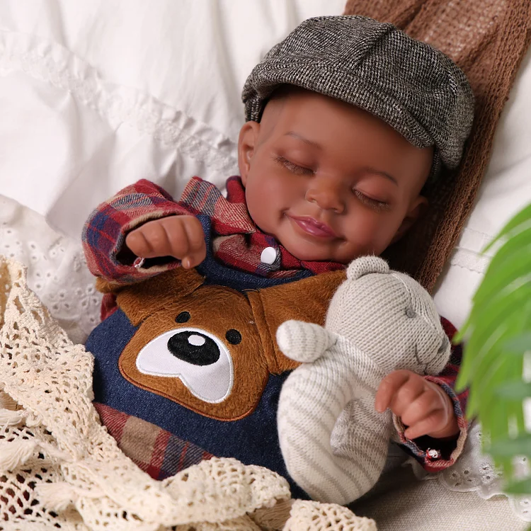 Babeside Sleeping Reborn Baby Remy 20'' African American Little Infant Boy Healing of the Heart