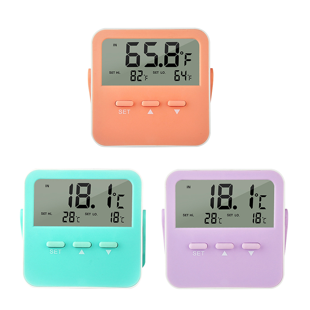 

Household High/Low Temperature Alarm Thermometer Electronic Sensors Device, Blue, 501 Original