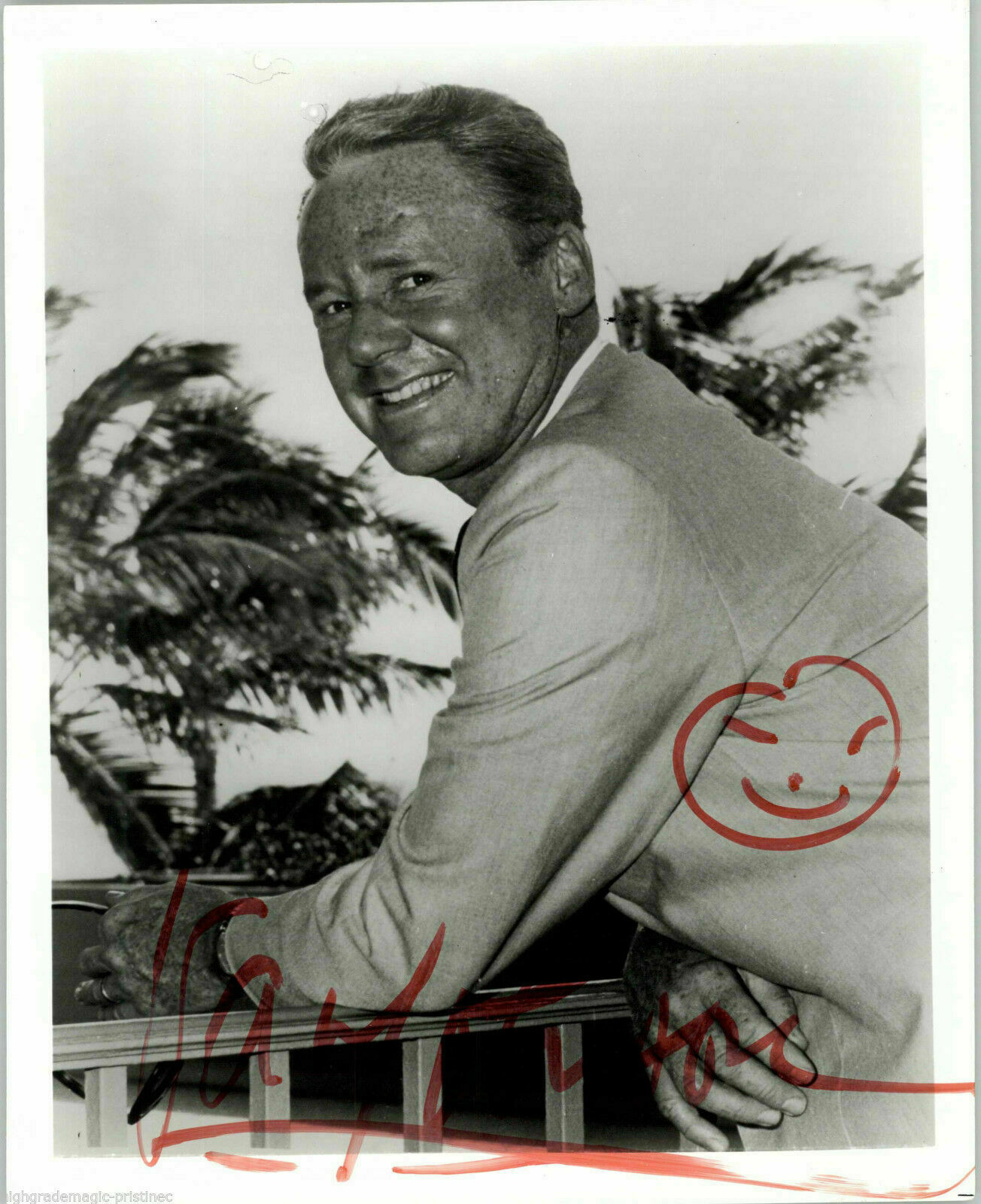 VAN JOHNSON ACTOR DECEASED INSCRIBED SIGNED 8X10 JSA AUTH. COA #N44365