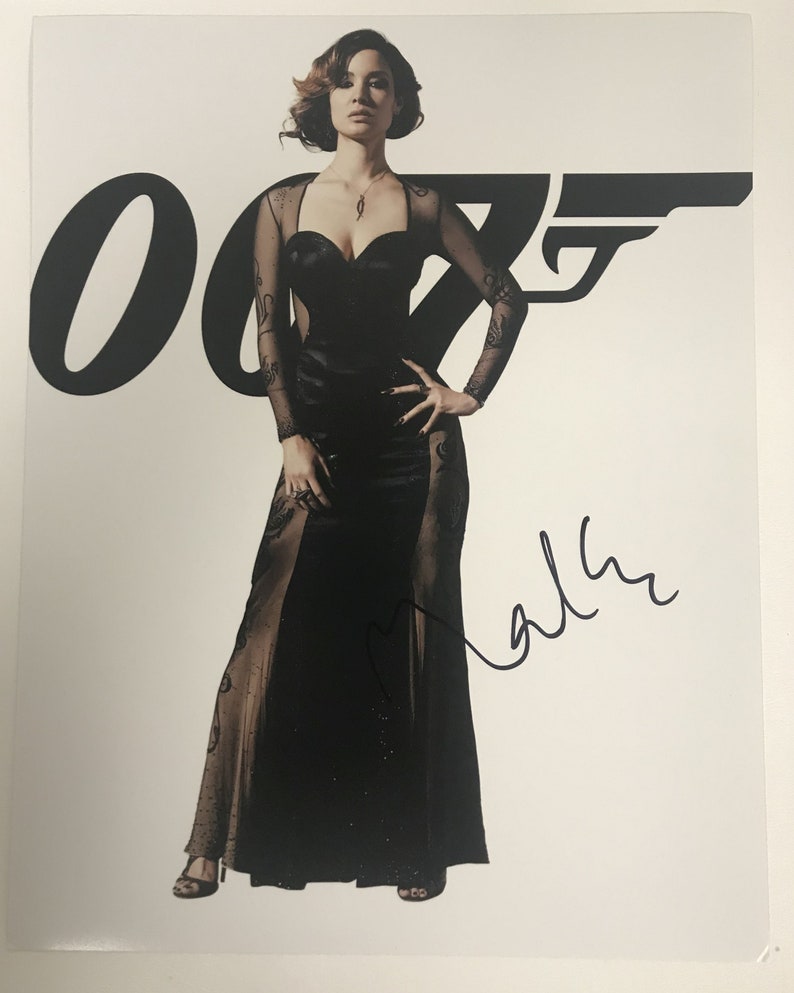 Berenice Marlohe Signed Autographed James Bond 007 Skyfall