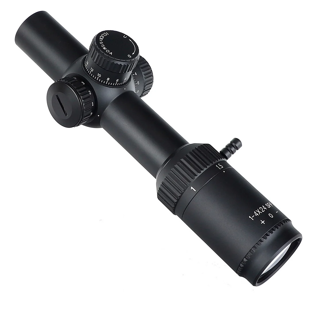 ohhunt® 1-4X24 IR 30MM SFP Red Illuminator LPVO Scope