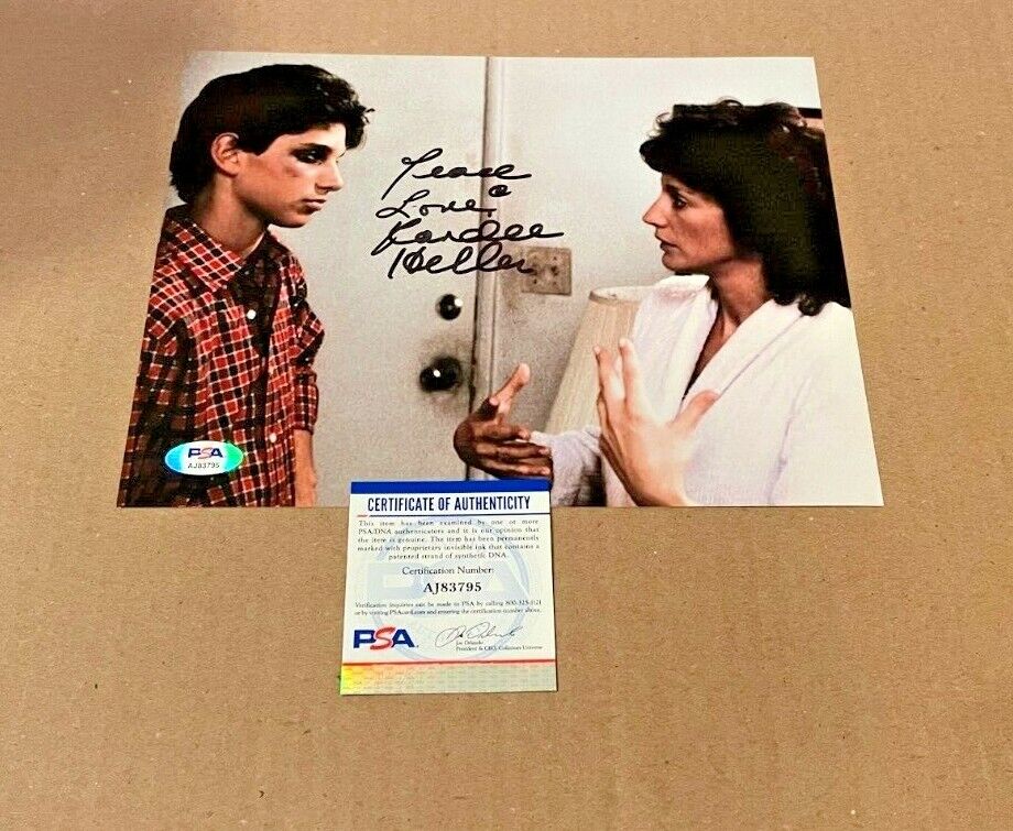 RANDEE HELLER SIGNED KARATE KID 8X10 Photo Poster painting PSA/DNA CERTIFIED #2