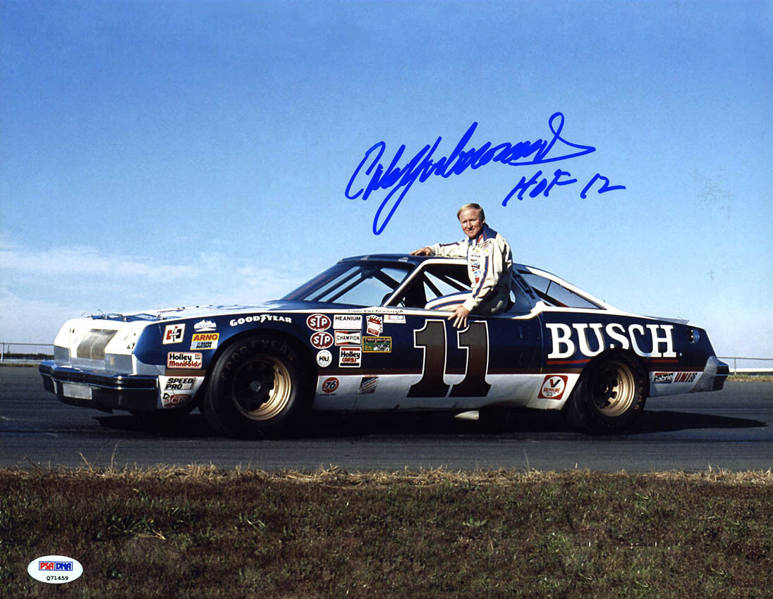 Cale Yarborough SIGNED 11x14 Photo Poster painting + HOF 12 NASCAR LEGEND PSA/DNA AUTOGRAPHED