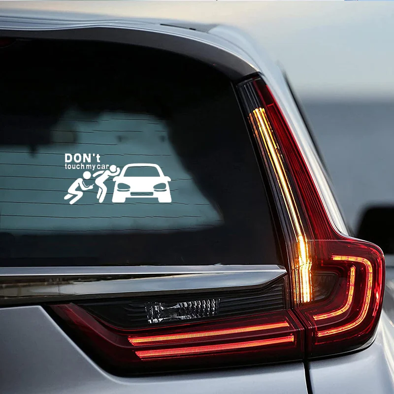 DONT TOUCH MY CAR Sticker