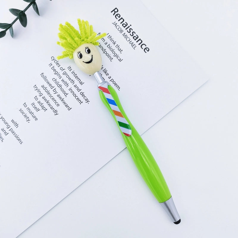 1 Piece Cartoon Class Learning ABS Plastic Cute Ballpoint Pen