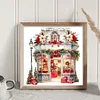 Christmas Shop - 11CT Counted Cross Stitch 50*50cm/19.69*19.69in