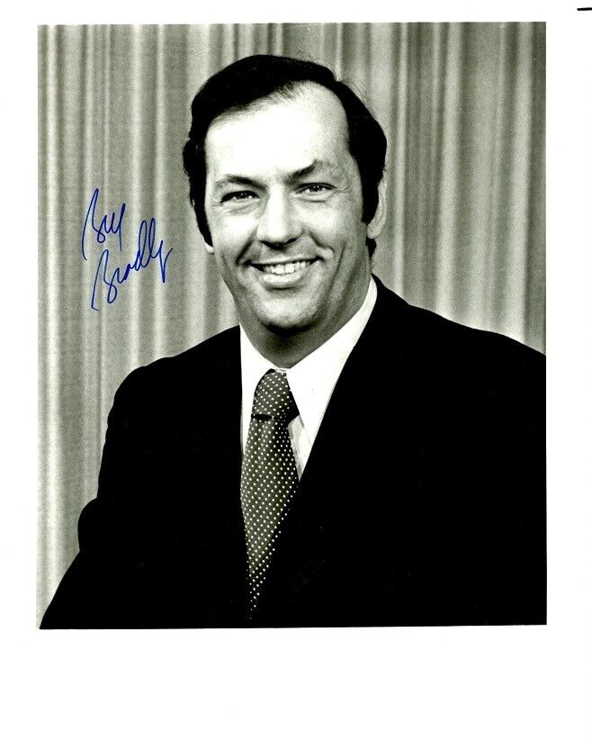 New Jersey Senator BILL BRADLEY Signed Photo Poster painting & Bonus Photo Poster painting