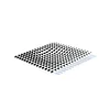 Gravity - Metal Grid Recessed Fruit Tray Simple Abstract Art Stainless Steel Fruit Tray Living Room Coffee Table Storage Tray Soft Decoration Ornaments