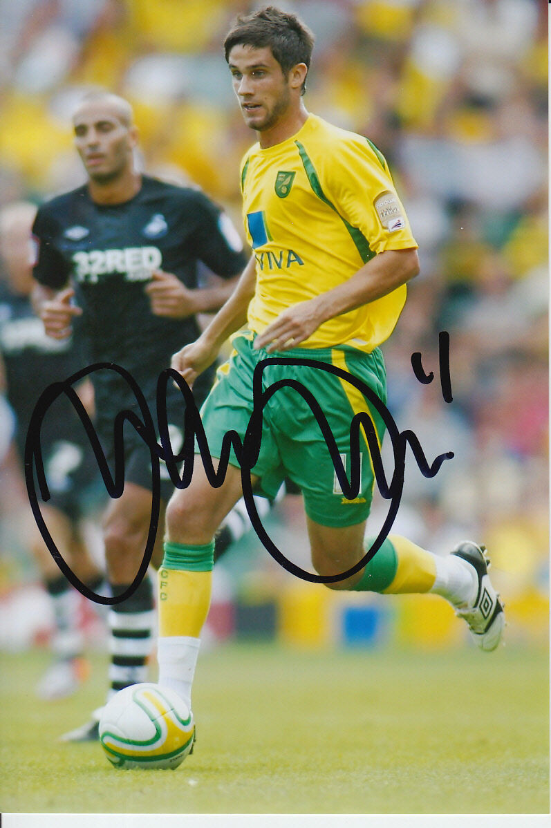 NORWICH CITY HAND SIGNED ANDREW SURMAN 6X4 Photo Poster painting.