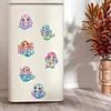 6Pcs Acryl Meerjungfrau - 5d DIY Handwerk Aufkleber Magnet