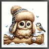 Winter Bird-11CT Stamped Cross Stitch Kit(40x40cm)