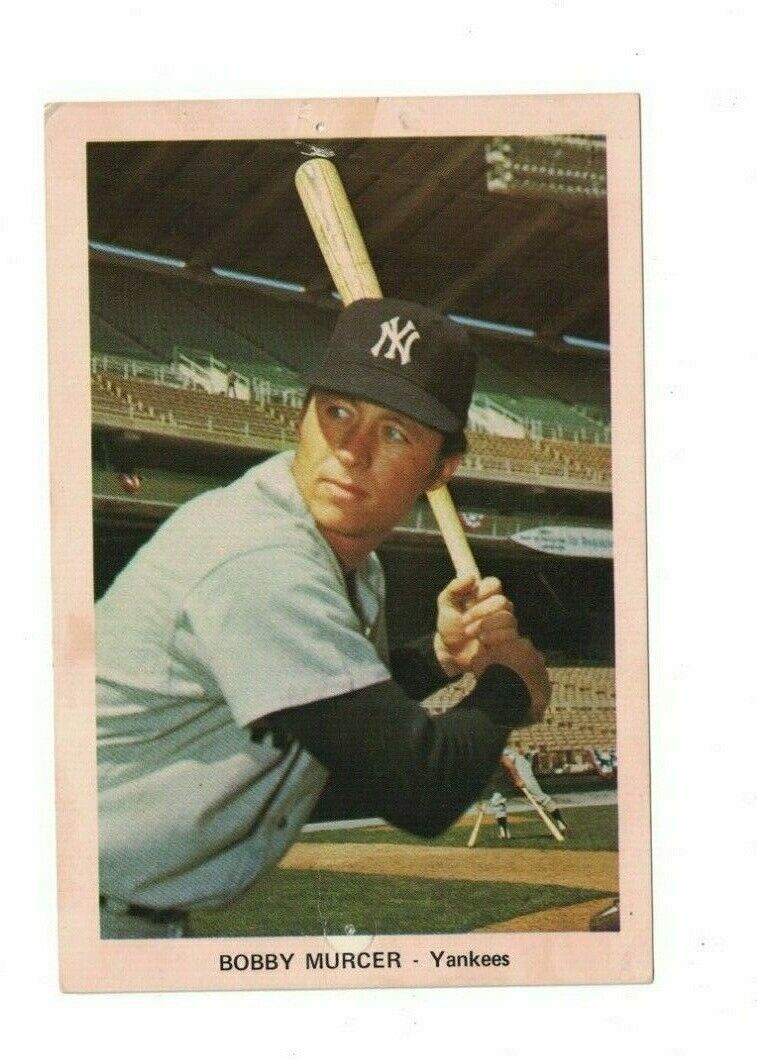 Bobby Murcer New York Yankees 1970's Baseball 4x6 Photo Poster painting Card Off Grade