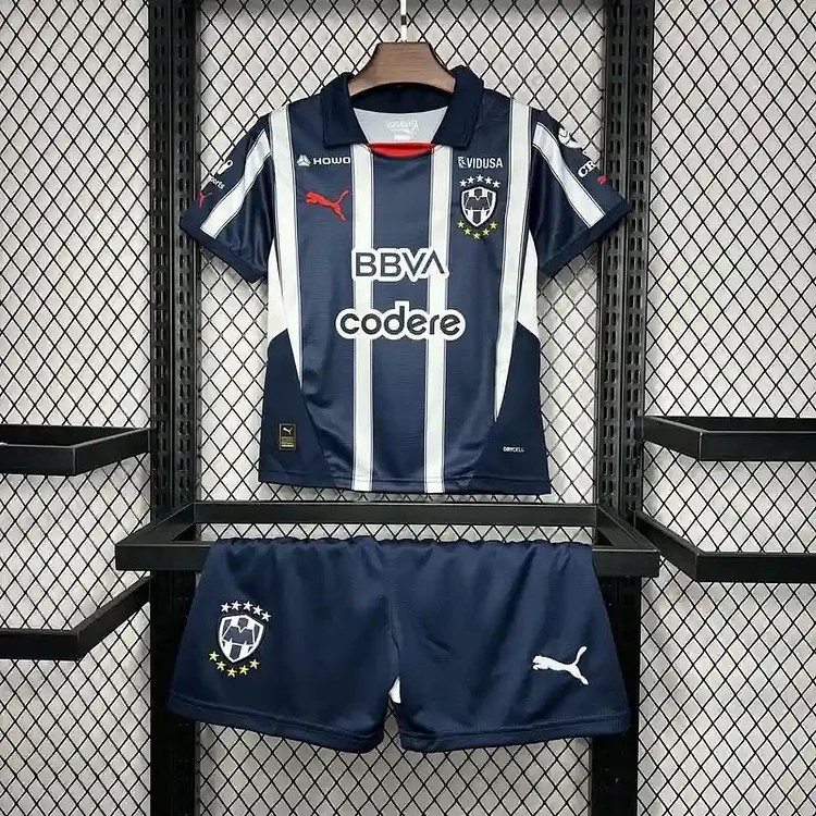 24-25 Monterrey Home Football Jersey - Kids