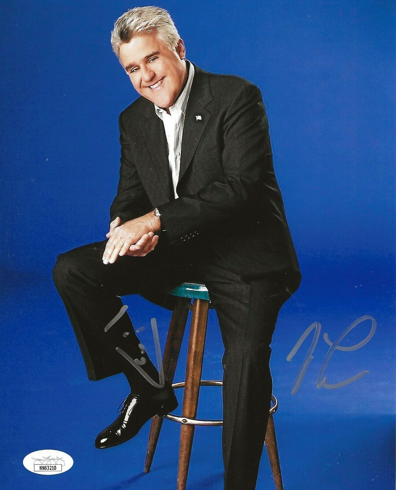 Jay Leno signed The Tonight Show 8x10 Photo Poster painting autographed JSA