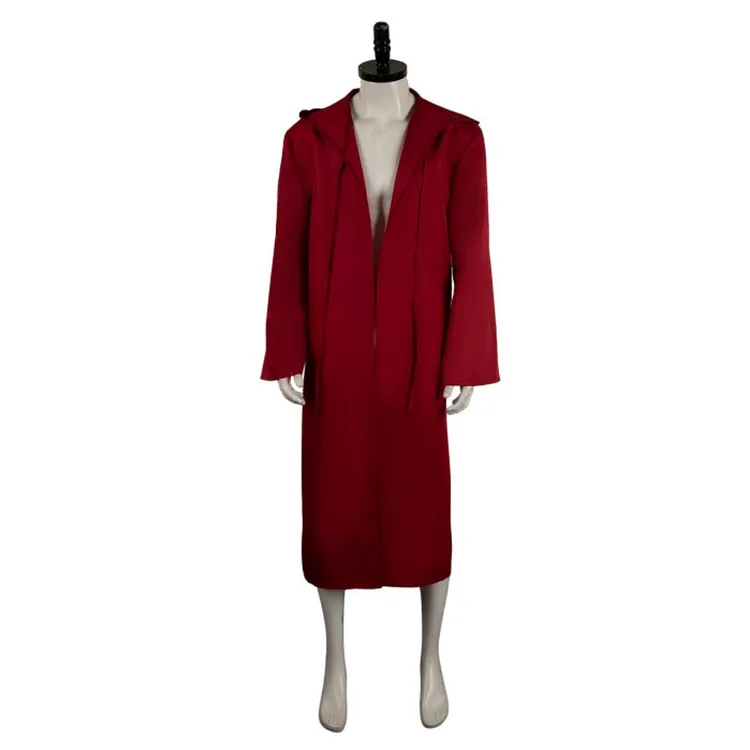 Anakin Skywalker Red Cloak Coat Jacket Outfits Cosplay Costume