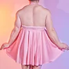 Crossdress Nightgown Sleepwear Lace Nightgown Average Size Mens Nightdress Classic Style Nightwear Crossdress Costume
