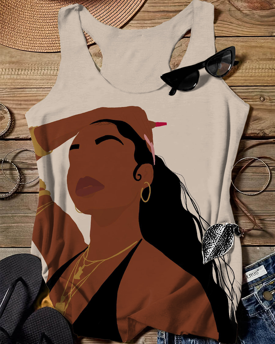 Melanin Afro Queen Tank Top