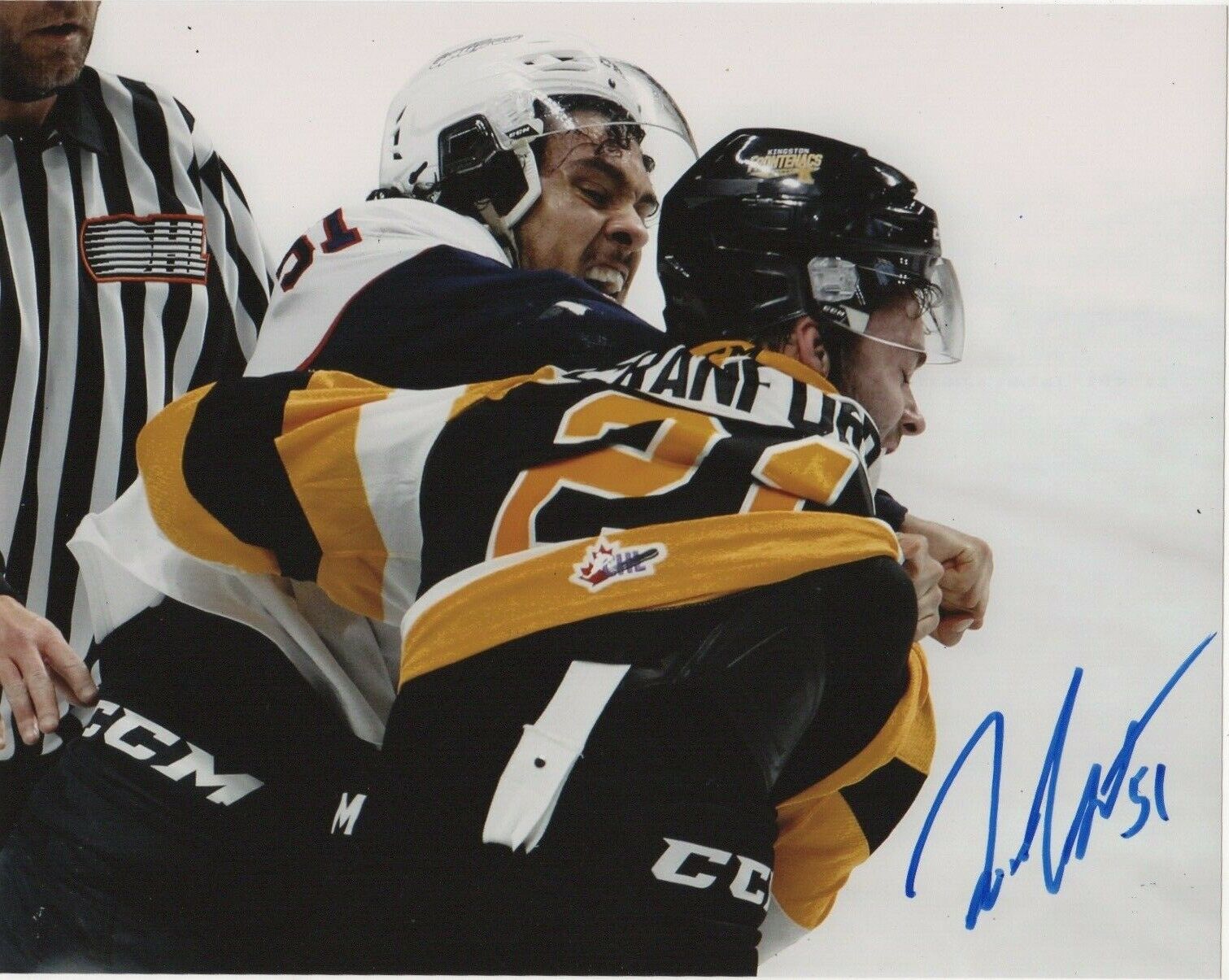 Windsor Spitfires Jalen Chatfield Signed Autographed 8x10 NHL Photo Poster painting COA #5