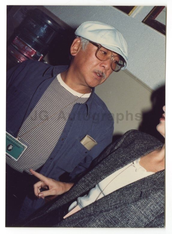 Pat Morita - Mr. Miyagi - The Karate Kid - Vintage Unpublished Snapshot Photo Poster painting