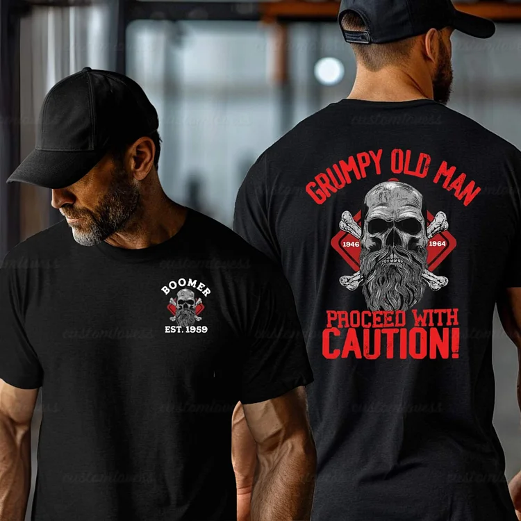 Custom Grumpy Old Men Shirt