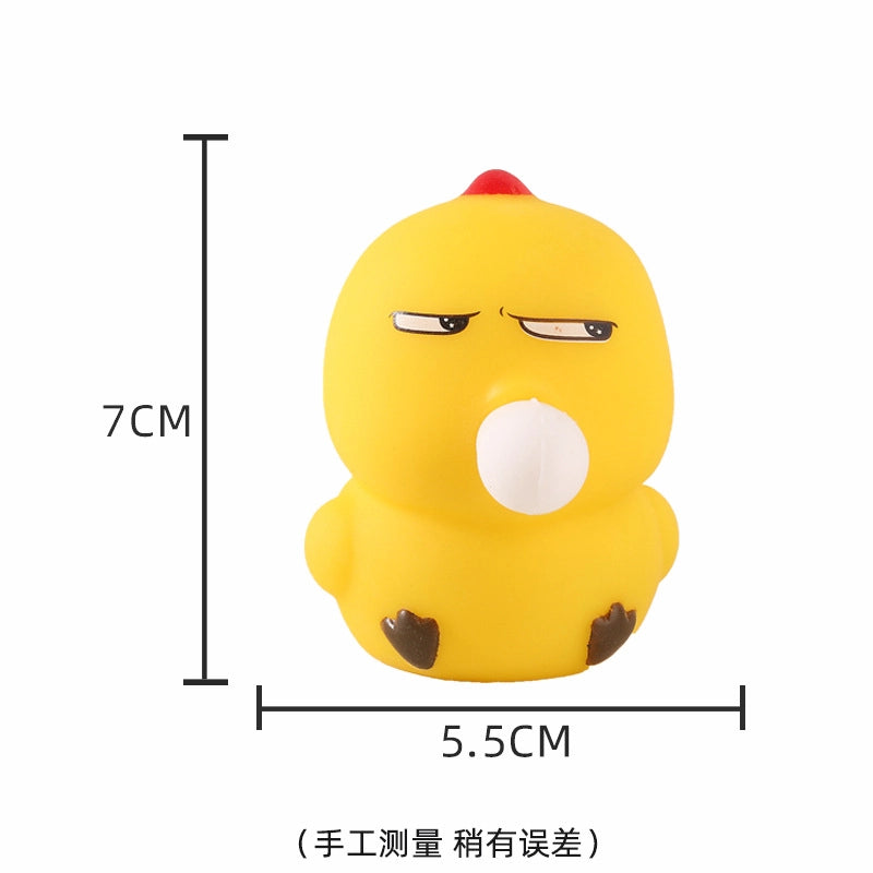 Squishy Toy Christmas Animal Santa Claus Snowman PVC TPR Toys