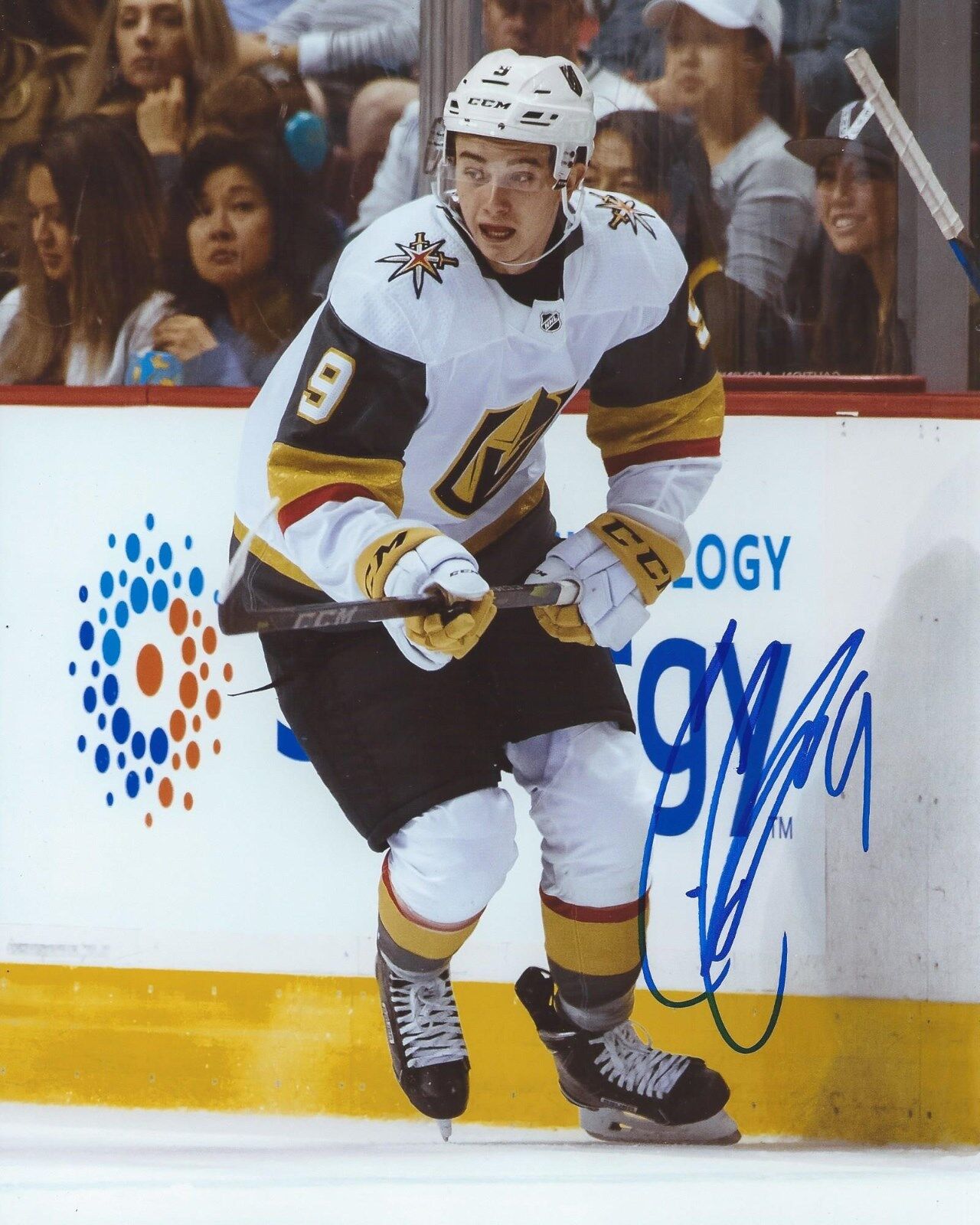 Cody Glass Signed 8x10 Photo Poster painting Vegas Golden Knights Autographed COA F